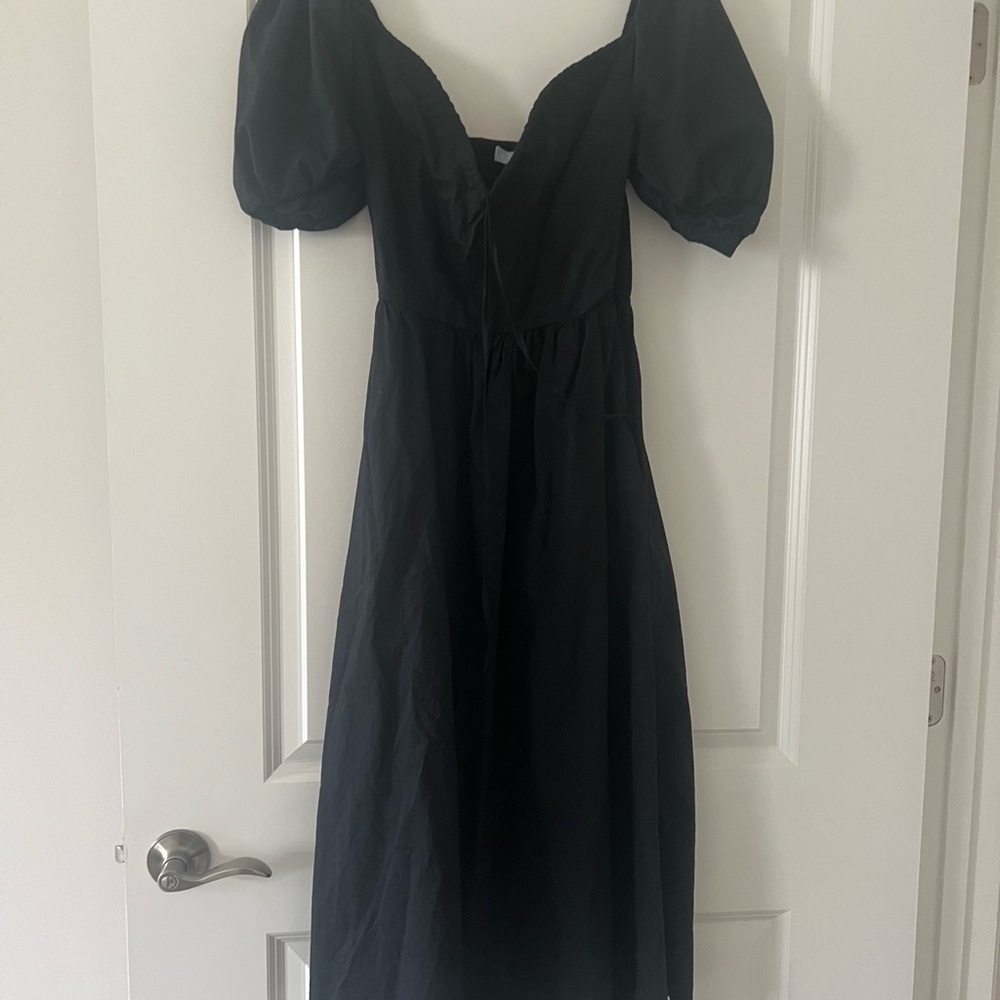 Hill House Home Ophelia Sweetheart Puff Sleeve Sundress - Picture 1 of 3